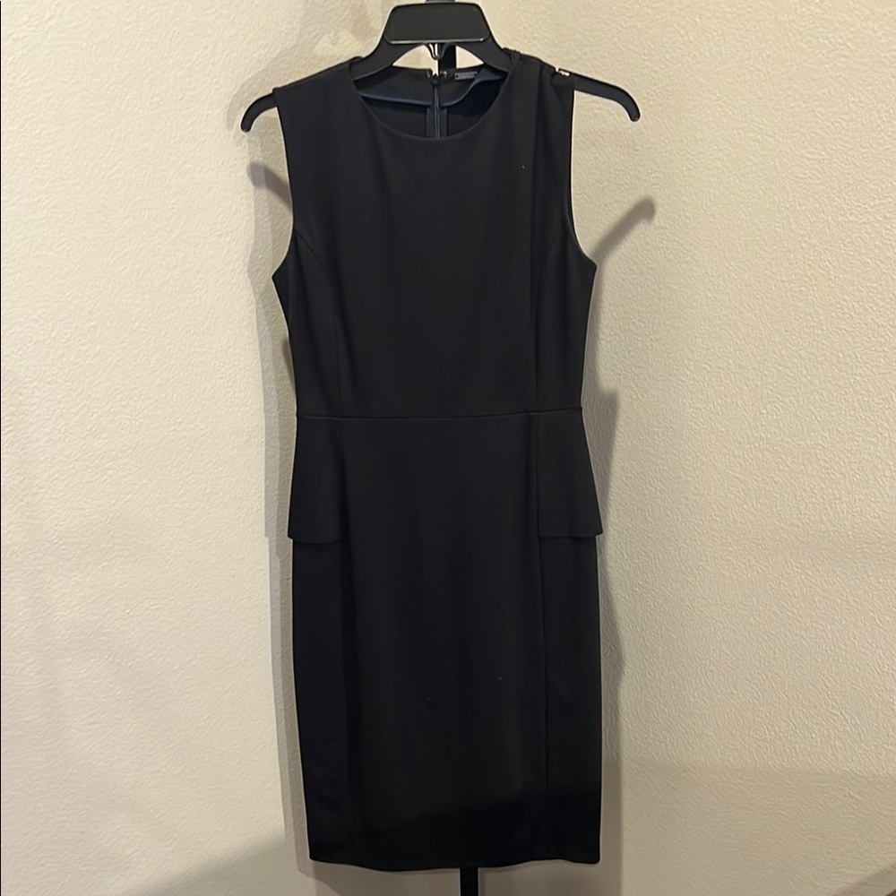 Elie Tahari Black Sheath Dress